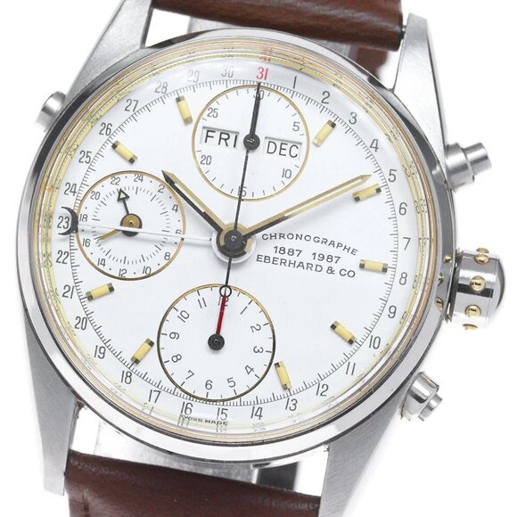 EBERHARD  Triple calendar chronograph 100th anniversary Automatic_860195 - Picture 1 of 7